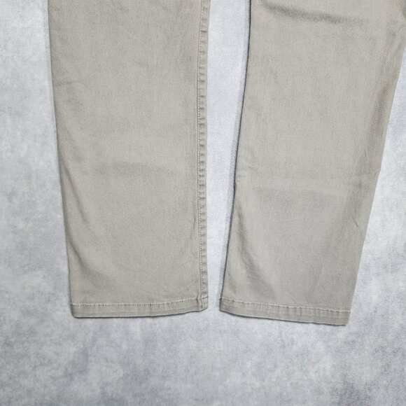 Flag & Anthem Pants Men 31x30 Warm Gray Straight Leg Casual Chino Stretch Cotton - Picture 9 of 15